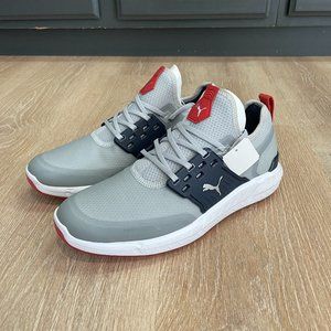 NEW Puma Ignite Articulate Golf Shoes, High Rise/Silver/Navy Blazer, Size 9